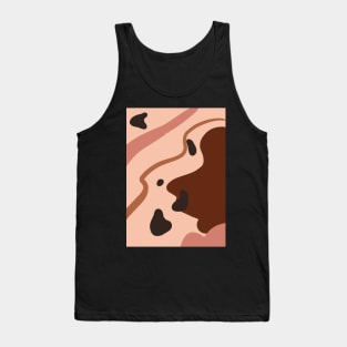 Abstract Earth Tones 8 Tank Top